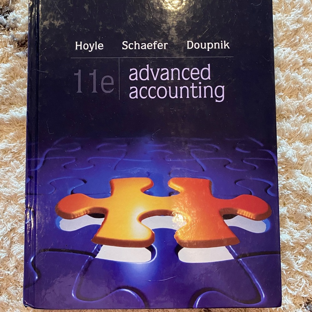 Advanced accounting 11th edition!